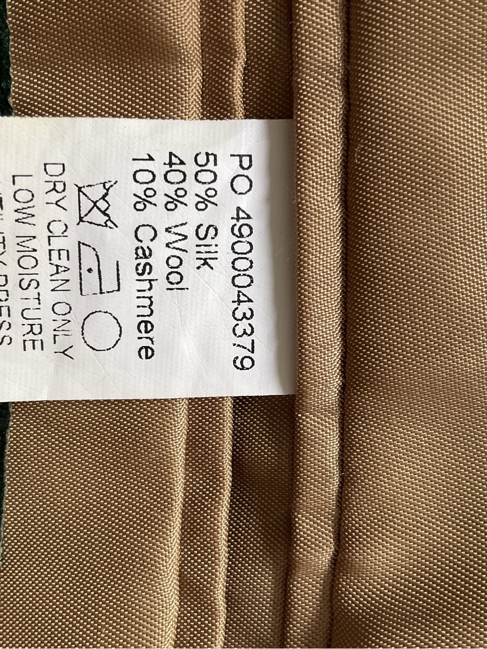 Ralph Lauren Camel Tan Wool Sport Coat - Picture 9 of 9